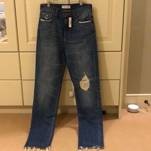 BRAND NEW MADEWELL JEANS WITH TAGS